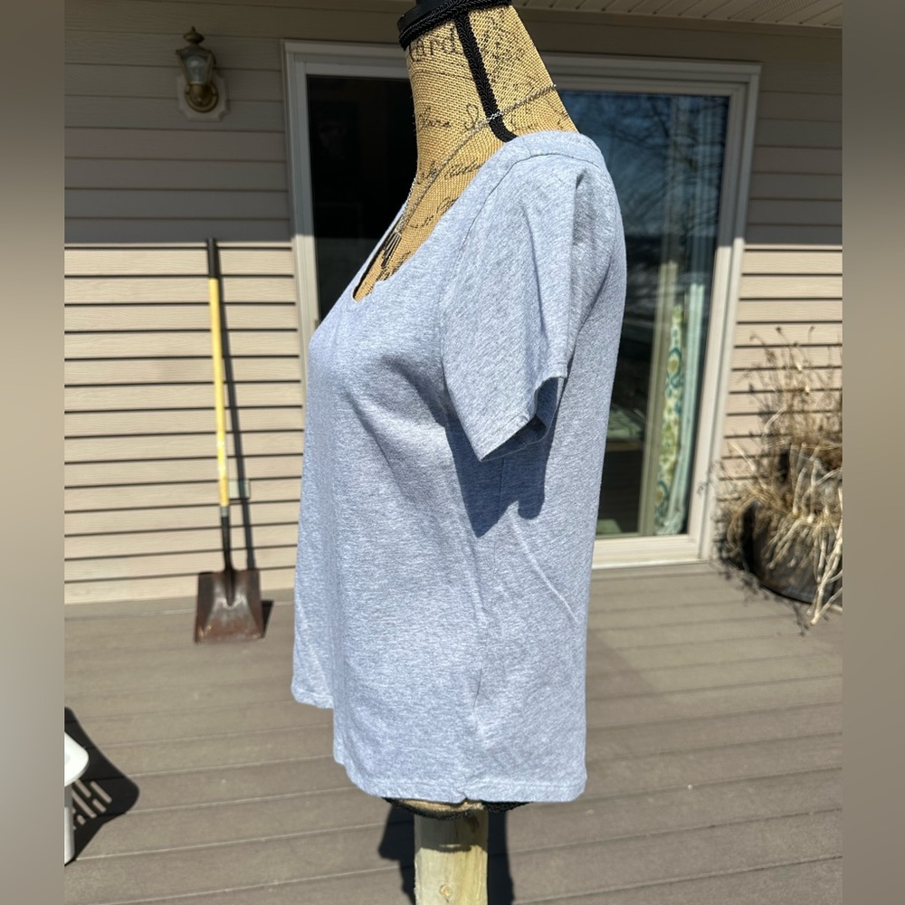 Old navyBasic gray TEE - Picture 4 of 7